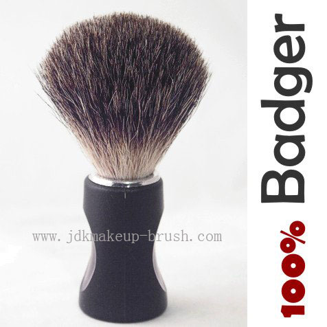 Black pure badger shaving brush