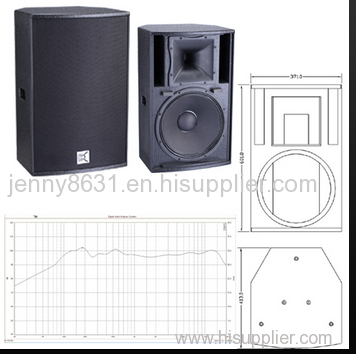 K-122 is a two way,full range speaker system