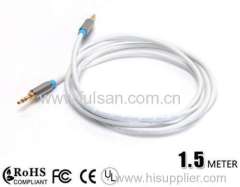 3.5mm Headphone Audio Cable with male to male