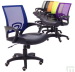 2015 lattest high quality PU leather mesh mid back meeting room guest staff office conference chair factory import