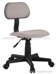 Promotion 2015 fabric small back computer student study computer swivel revolving lift chair without arm