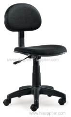 Hottest black fabric small mid back plastic shell plastic office secretary BIFMA lift swivel adjust computer desk chair