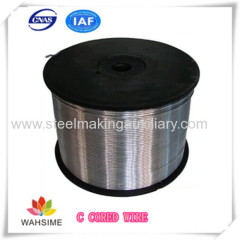 C CORED WIRE metallurgy auxiliary for steel making China manufacturer price