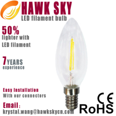 China Factory hot sale classical design led tungsten bulb supplier