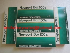 Wholesale Cheap Fresh Newport Cigarettes Box 100's Short Regular Free Shipping