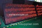 Multi Media high quality customized Single Color led display board for ferry harbours
