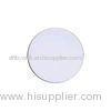 Customization Transparent 25mm PVC rfid disc tag with Self-adhesive layer for Laundry application