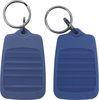 Waterproof EM4200, EM4102, TK4100 125 KHz IC ABS Blue Rfid Key Tags, Key fob