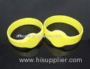 5~20cm Rewearable Silicone Hotel and Payments R/O or R/W RFID Wristband with Transponder