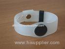 PVC Rubber Event Access Control RFID Wristbands Bracelets With 125KHz or 13.56MHz IC