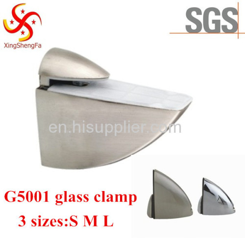 2014 hot sale glass shelf panel F clamp glass holding clip