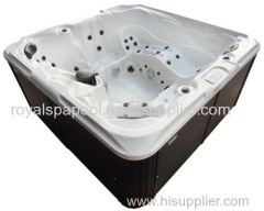 5 persons relax outdoor whirlpool bathtub