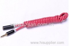 High Quality 3.5mm 4 pole 3.5mm M/F Extension Cable 1.5M/6FT