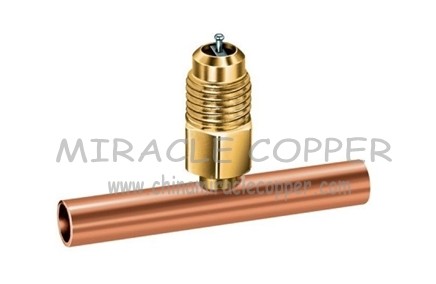 Copper Solder tee valve