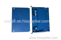 Fiber optic closure and patch panel