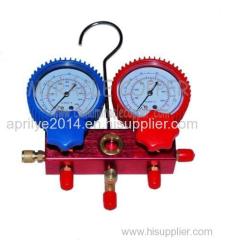 A/C Refrigeration Aluminum Gauge Set