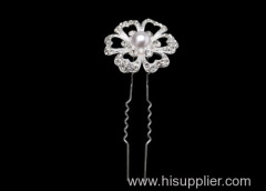 Dispersed hair comb Crystal Bridal Jewelry with high quality guarantee HC055-0420