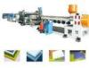 PP PE PC PVC Board Extrusion Line , Single Screw Extruder Machine