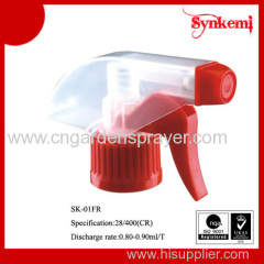 Plastic hand mini trigger sprayer 28/400