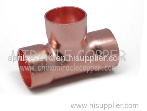 Air-conditioning Refrigeration Copper Pipe Tee