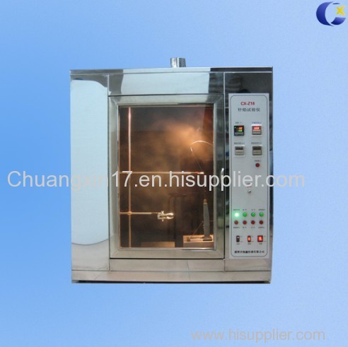 Needle Flame Tester according to IEC60695-11-5