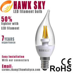 Super Bright LED with New Chip Technology led tungsten bulb distributor
