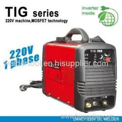 Inverter DC tig welder TIG200