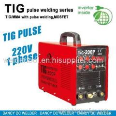 Tig pulse welding machines TIG200P