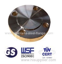 Duplex steel blind flange