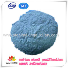 refractory molten steel purification agent for meltur smelting works China manufacturer price