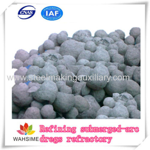 Refining submerged arc dregs melting auxiliary free sample China manufacturer