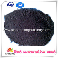 Heat preservation agent for molten iron and steel mouth steel making auxiliary China manufacturer price free sample