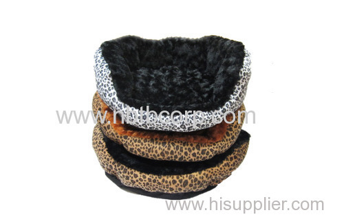 circle fleece dog bed,fashion design soft pet bed