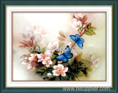 3D Blue butterfly cross stitch