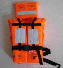 orange solas life jacket for life saving
