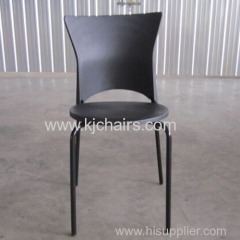 simple plastic restaurant chair