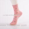 Fancy Womens Ankle Socks , Cotton / Polyester Floral Print Socks