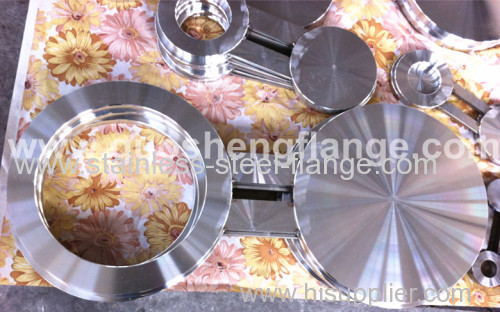 Stainless steel F316L spectacle blind flange