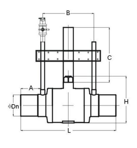 HDPE Single Diffusion Ball Valves Pipe Fittings