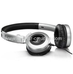 AKG Portable Light Folding Headband Headphones Mini K430 Silver for iPod iPhone MP3