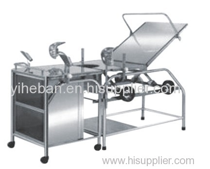 Stainless Steel Gynecological Examination Table