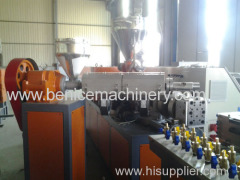 PVC profile extrusion machinery
