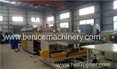 PVC crust foam board extrusion machinery