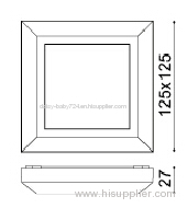 1.5w led plastic wall light cree chip PC bulkhead light led garden light