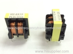 Solid core EE type high requency power transformer