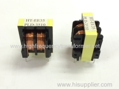 Voltage regulating transformer high voltage step up transformer horizontal pin4+4