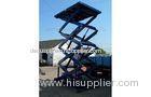 Custom 2 ton telescopic scissors car lift table, aerial work platform, 2000kg, SJG2-3.5