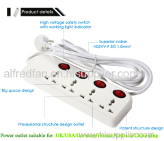 universal power socket,extension power strips,power outlets socket