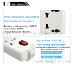 universal power strip,extension socket,electrical power receptacles