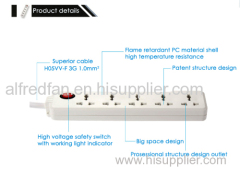 universal power strip,extension socket,electrical power receptacles